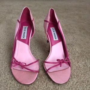 Pink Steve Madden heels!